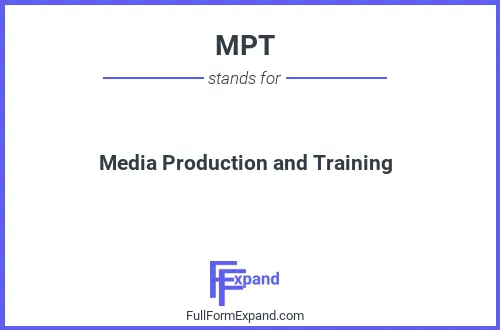 Full form of MPT