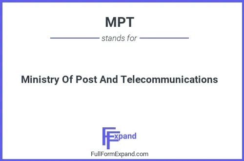 Full form of MPT