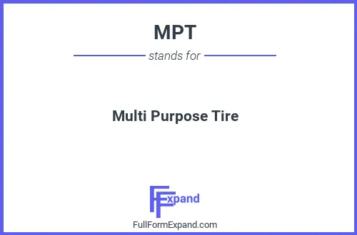 Full form of MPT