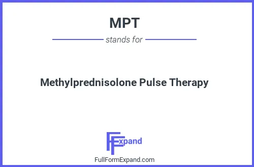 Full form of MPT