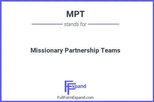 Full form of MPT