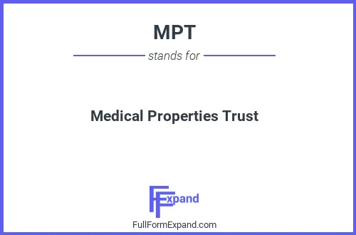 Full form of MPT
