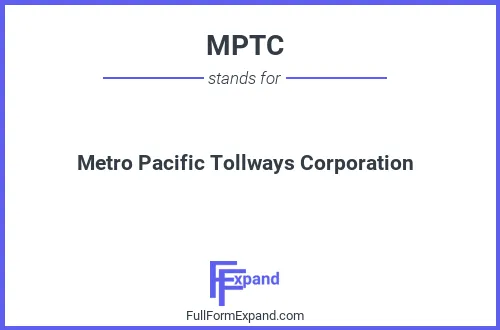 Full form of MPTC