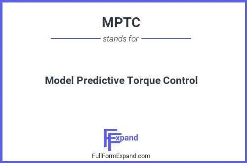 Full form of MPTC