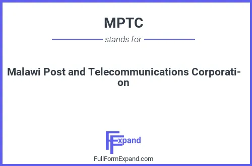 Full form of MPTC