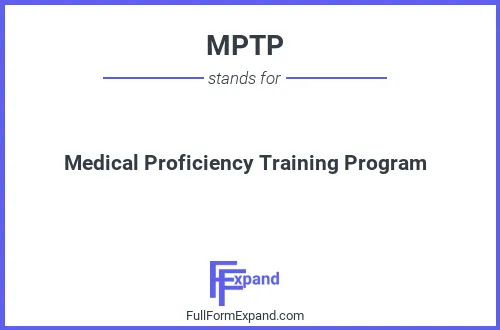 Full form of MPTP