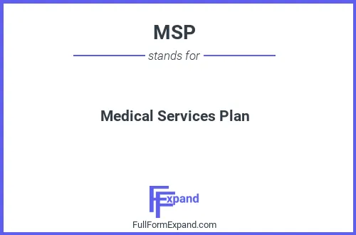 Full form of MSP