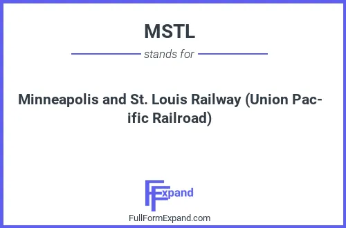 Full form of MSTL