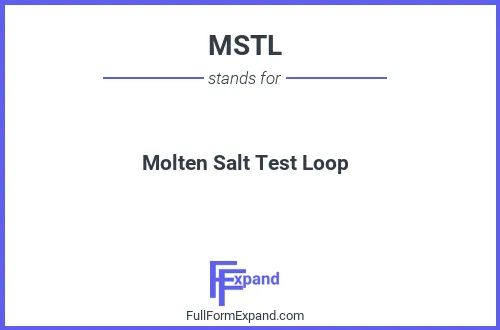 Full form of MSTL