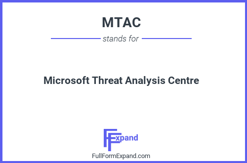 Full form of MTAC