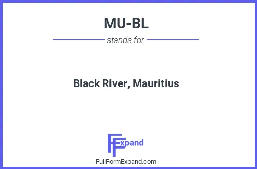 Full form of MU-BL