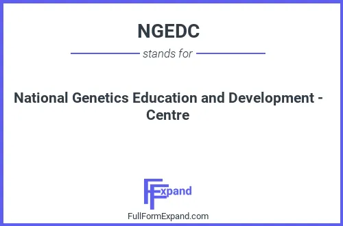 Full form of NGEDC