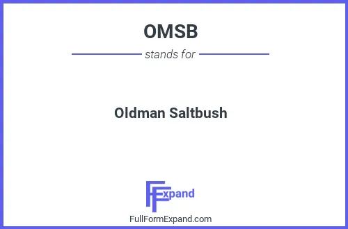 Full form of OMSB