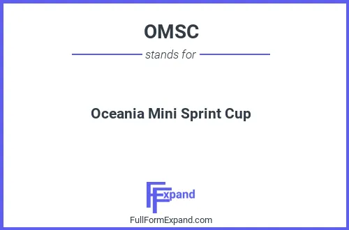 Full form of OMSC