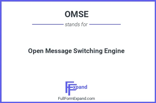 Full form of OMSE