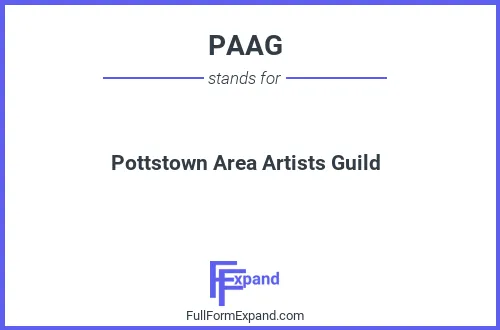 Full form of PAAG