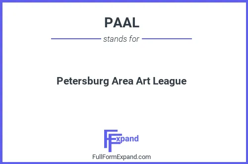 Full form of PAAL