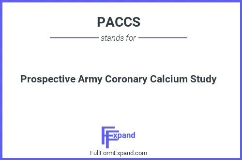 Full form of PACCS