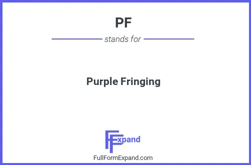Full form of PF