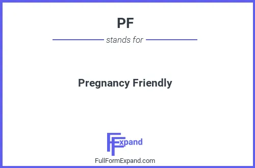 Full form of PF