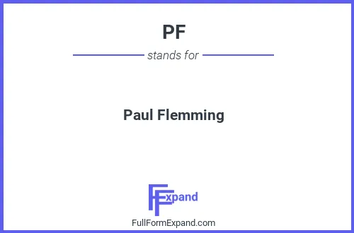 Full form of PF