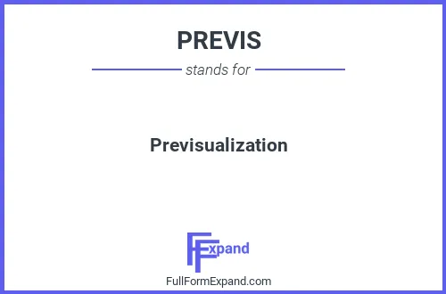 Full form of PREVIS