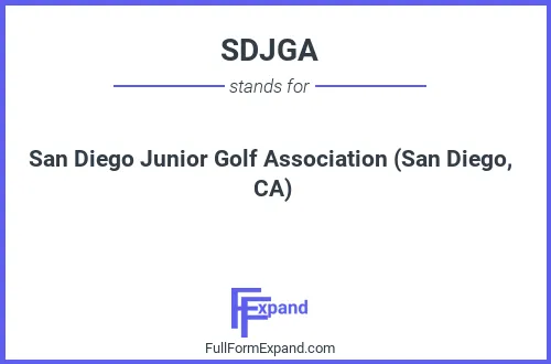Full form of SDJGA
