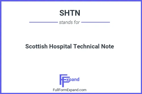 Full form of SHTN
