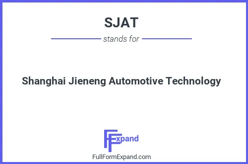 Full form of SJAT