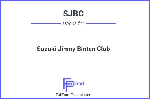 Full form of SJBC