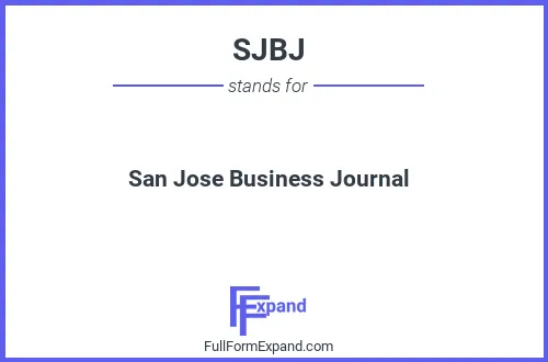 Full form of SJBJ