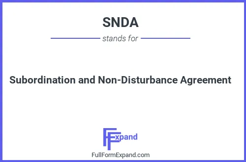 Full form of SNDA