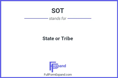 Full form of SOT