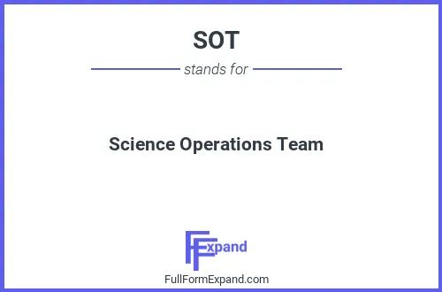 Full form of SOT