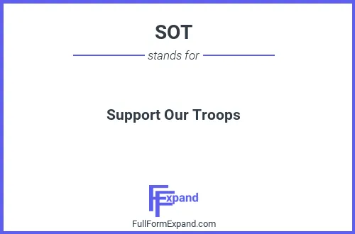Full form of SOT