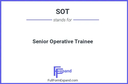 Full form of SOT