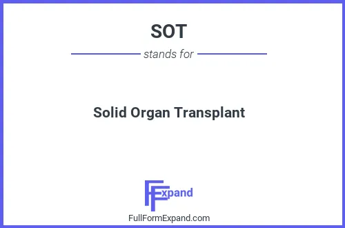 Full form of SOT