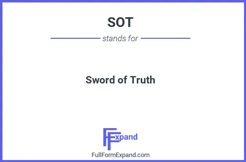 Full form of SOT