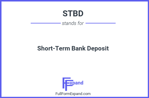 Full form of STBD