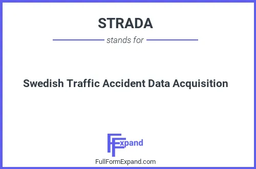 Full form of STRADA