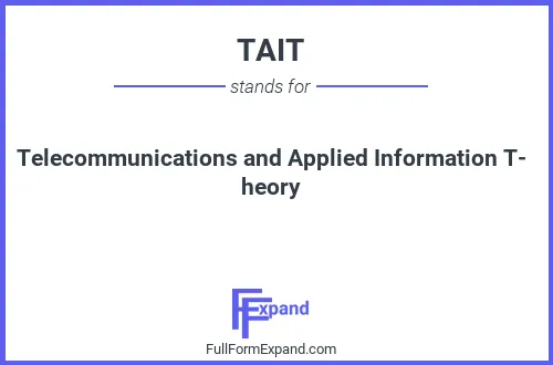 Full form of TAIT