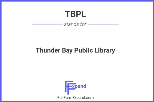 Full form of TBPL