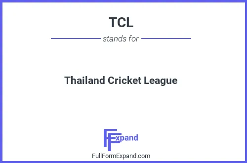 Full form of TCL