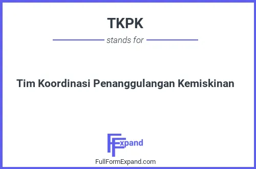 Full form of TKPK