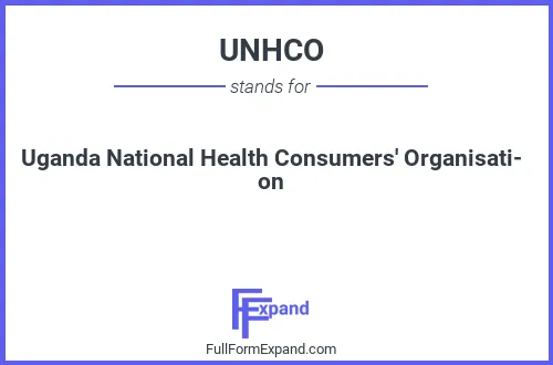 Full form of UNHCO