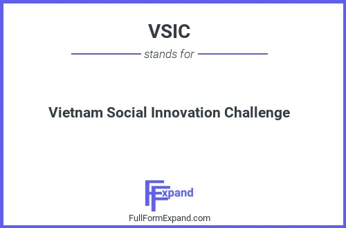 Full form of VSIC