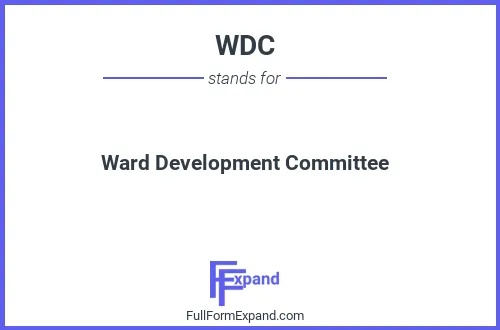 Full form of WDC