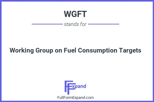 Full form of WGFT