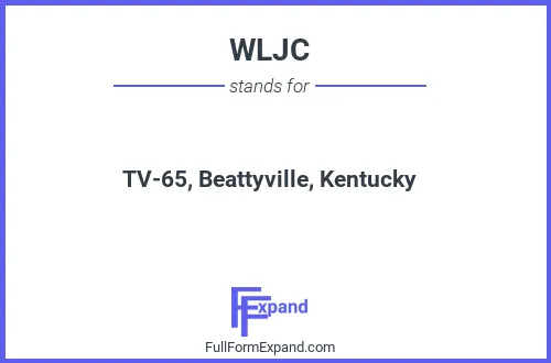 Full form of WLJC